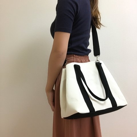 2way♢simple tote/shoulder bag