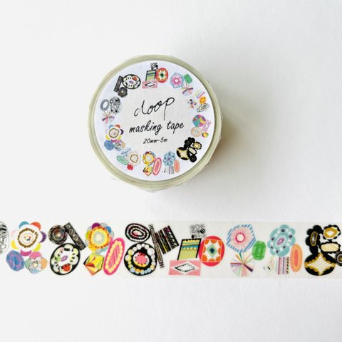 doop masking tape ブーケ 20mm×5M