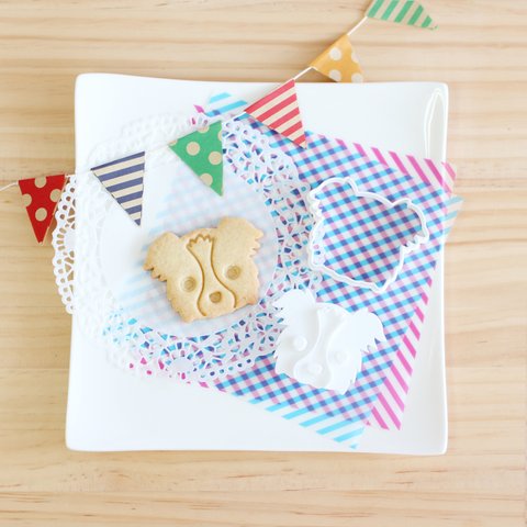 Cookie☆Pekky （ボーダーコリー）【３Dプリントクッキー型】