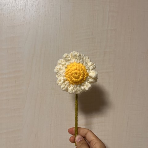 かぎ編み デイジー 枯れない花