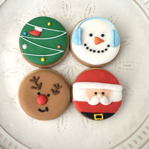 クリスマス4P アイシングクッキー