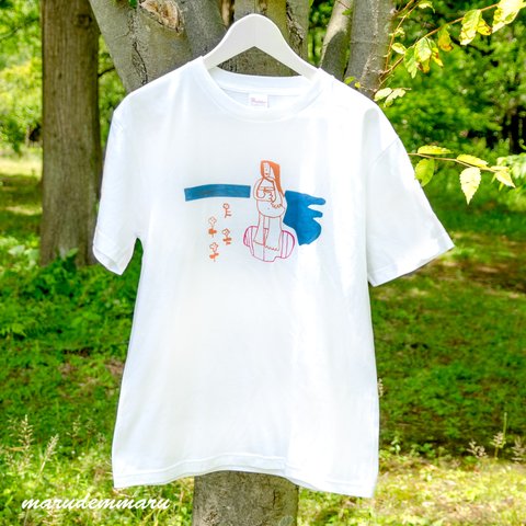 ぽっちゃりヴィーナスのＴシャツ　【受注生産】名入れ・文字入れ無料♪