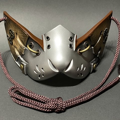 狐面 Half Steampunk Ver,（Silver）