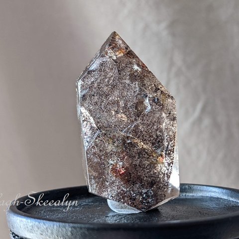 【Cacoxenite in quartz】カコクセナイト イン クォーツ｜虹入り｜ラフカット原石｜20g