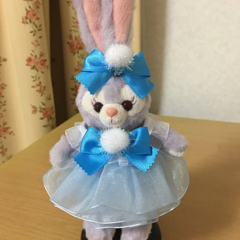 ステラルー  ぬいば ドレス ブルー