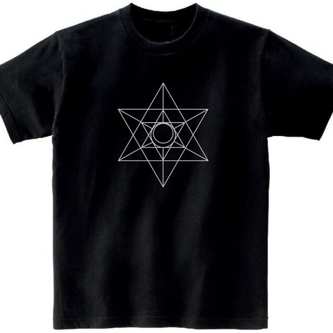 幾何学 星Tシャツ