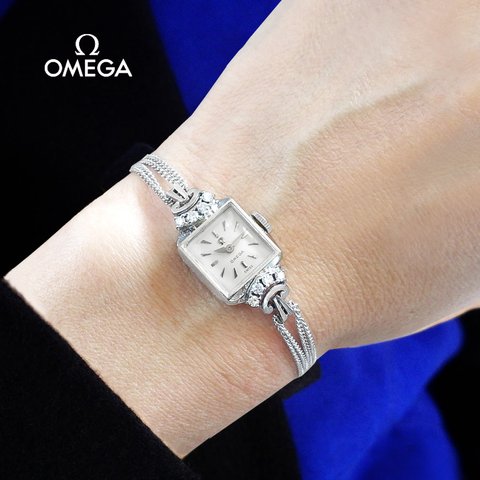 OMEGA オメガ ダイヤモンドラグヴィンテージウォッチ