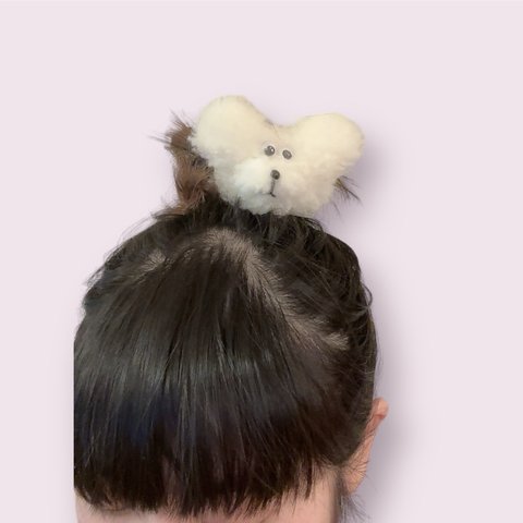 ちびちびしろくまヘアゴム