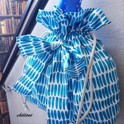 Japanese pattern purse ribbon Bag：2way【0215】