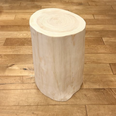 Hinoki Wood Stool No.597