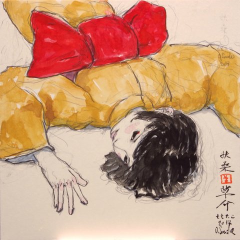 素描画 「無題　管理番号drawing267703_04」 小野池草介作