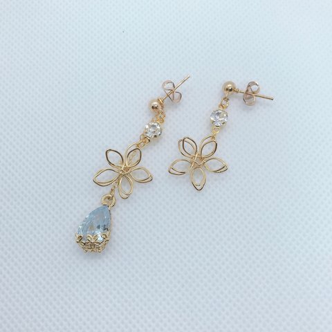 アシンメトリーピアス　No.1