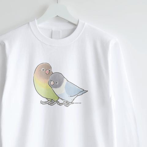 長袖Tシャツ（なかよし / ボタンインコ）