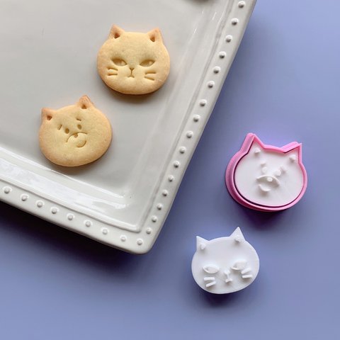 小さい変身ネコさんクッキー型セット