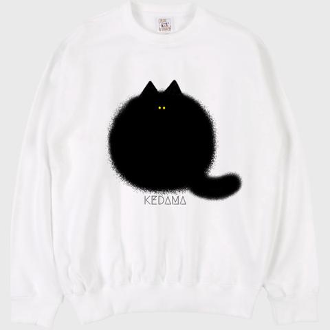 【セール中500円引き】シンプル黒猫クルーネックスウェット8色