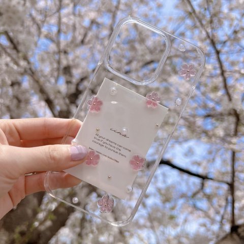 春の訪れ**桜咲くスマホケース｜iPhoneケース｜スマホカバー｜bloom