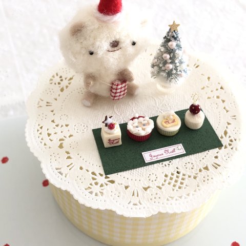 ミニチュア カップケーキ セット クリスマス ケーキ 2023 ② 😊