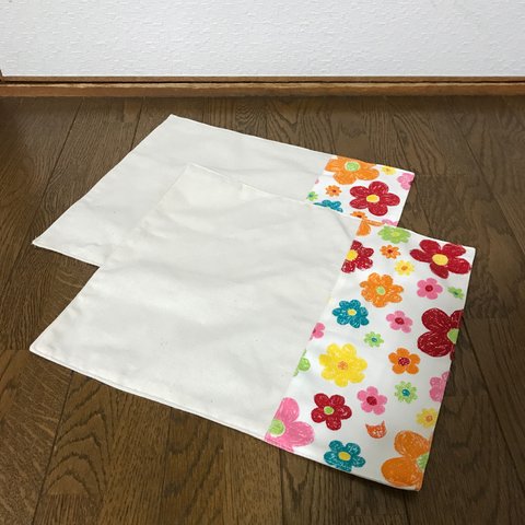 【再販】お花のランチマット2枚組