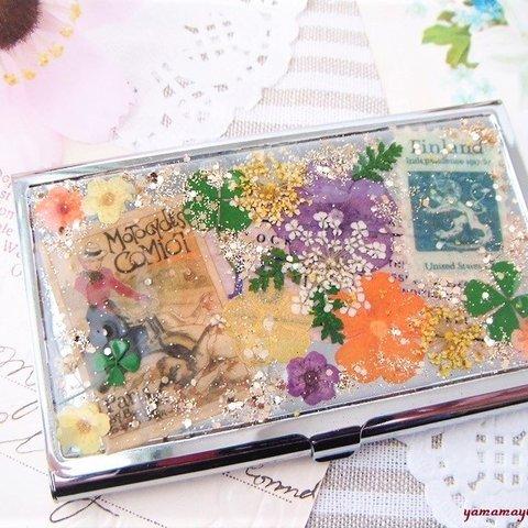 【Twitterフォロワー様1000名記念¥1000均一セール！】カードケース～Garden of Spring～