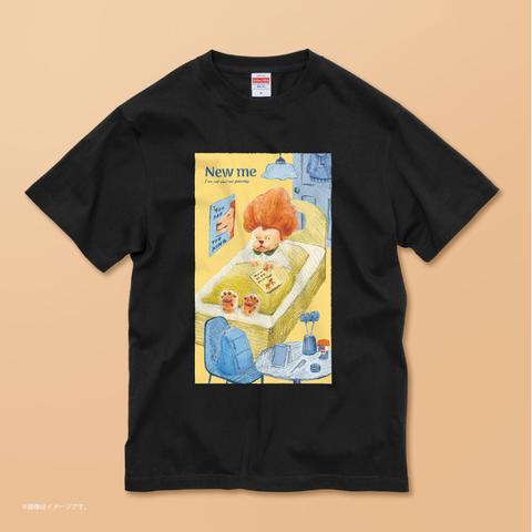 「NEW ME」コットンTシャツ/送料無料