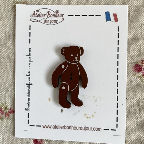 新入荷♪フランスより＊テディベア　チョコレートカラー