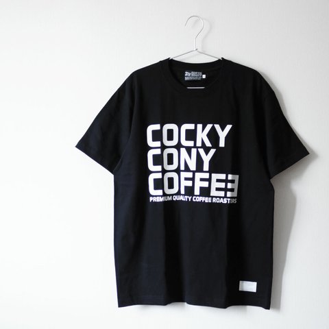 Tシャツ COCKY CONY COFFEE ブラック