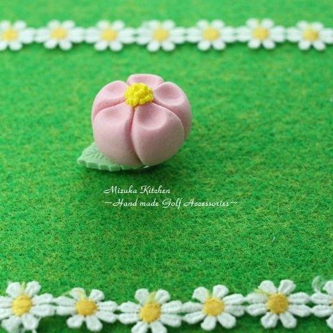 【和菓子】練りきり✿花のマグネット（ゴルフマーカー） 