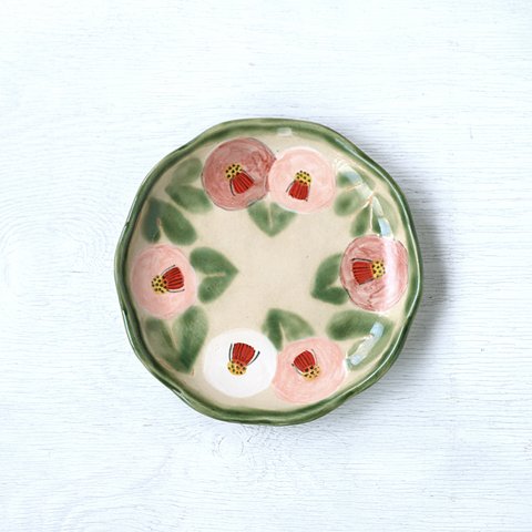 椿の菊皿Ⅴ