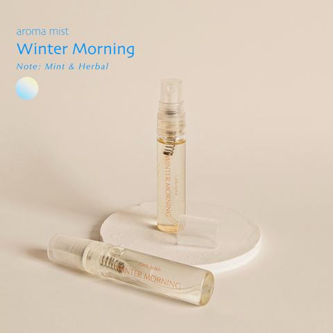 アロマミスト 冬の朝日： ミント＆ゼラニウムなど 10種の精油配合 ｜プチギフト