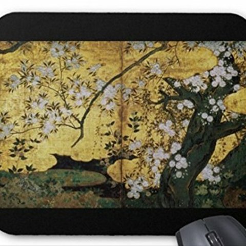 長谷川久蔵『 桜図 』のマウスパッド：フォトパッド（ 日本の名画シリーズ ）