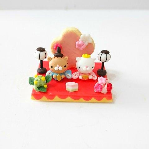 ［sold out］ひな祭りアイシングクッキー(ねこ)