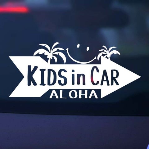 アロハ★ハワイアン KIDS IN CAR