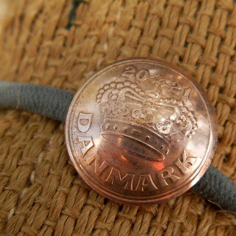 ＃H211 Danmark Coin Hair Elastic