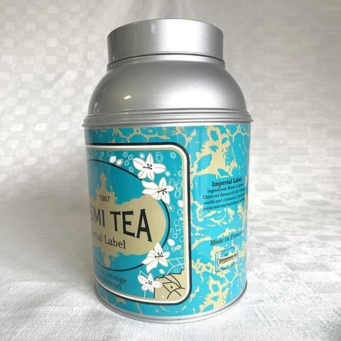 KUSUMI TEA　紅茶缶　大型缶　空き缶　パッケージのみ　　 12otdf1-1