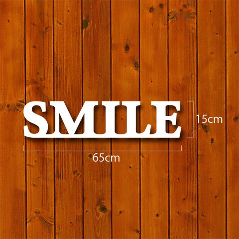 イニシャルプロップス【SMILE】7mm厚 WL007 