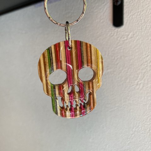 skull キーホルダー