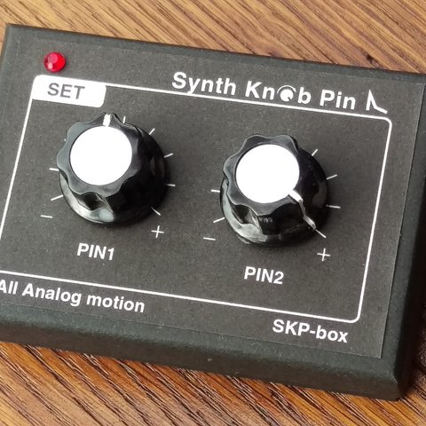 【ケース＆プッシュピン】SKP-box Synth Knob Pin