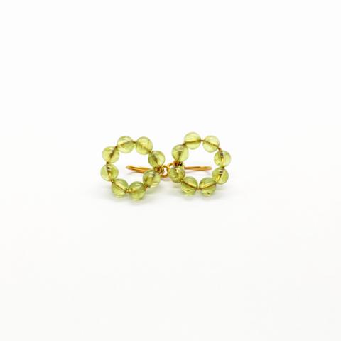 PERIDOT × circle : ノンホールピアス