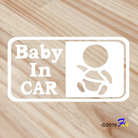 Baby In CAR① ステッカー