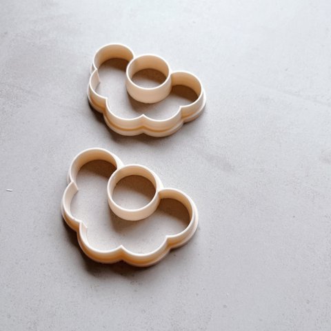 1点// クレイカッター ポリマークレイ ポリマークレイカッター クッキー型 3Dプリンタ 型抜き polmerclay  claycutter  clayearrings　粘土 クレイ 