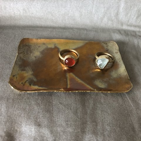 真鍮のミニトレイ(板厚1mm)