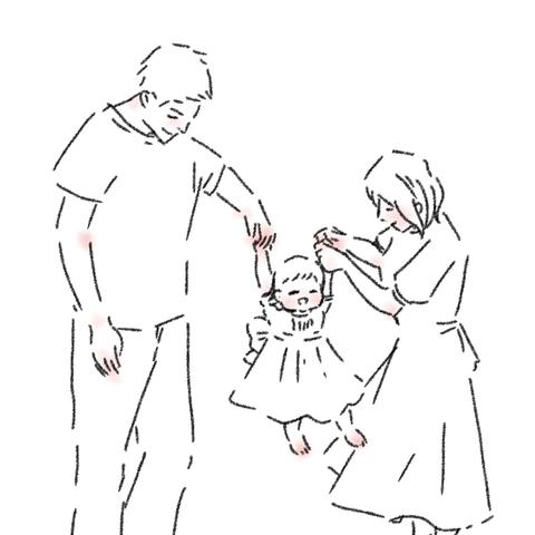 限定4家族さま◌3000→1000円♡似顔絵ファミリーイラストオーダー　シンプル線画でおしゃれな家族画