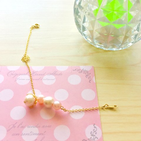 Cotton & Air Pearl  bracelet