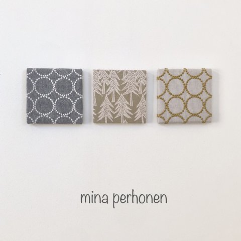 mina perhonen  ミナペルホネン ファブリックパネル 3点セット