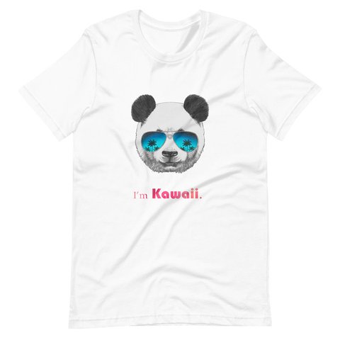 ユニセックスTシャツ【I'm Kawaii Panda】メンズ・レディース対応