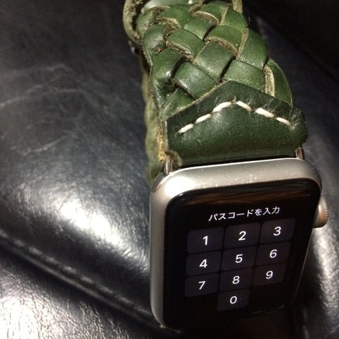 Apple Watchベルト（緑）