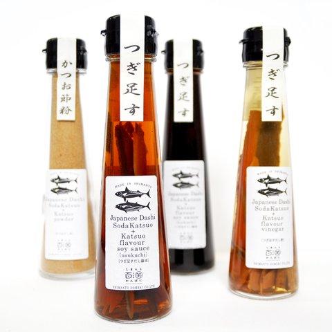 Japanese Dashi Katsuoflavor Soysauce &Vinegar&Powder［だし醤油/濃口・淡口・酢・粉］