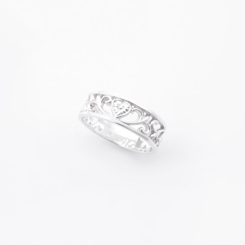 arabesque ring / silver