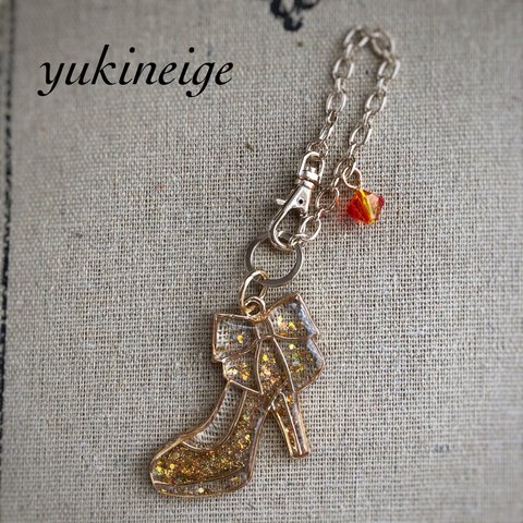 【SALE】リボンハイヒールのバッグチャーム2