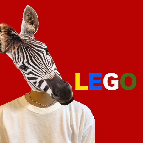 ビーズネックレス　LEGO(レゴ)